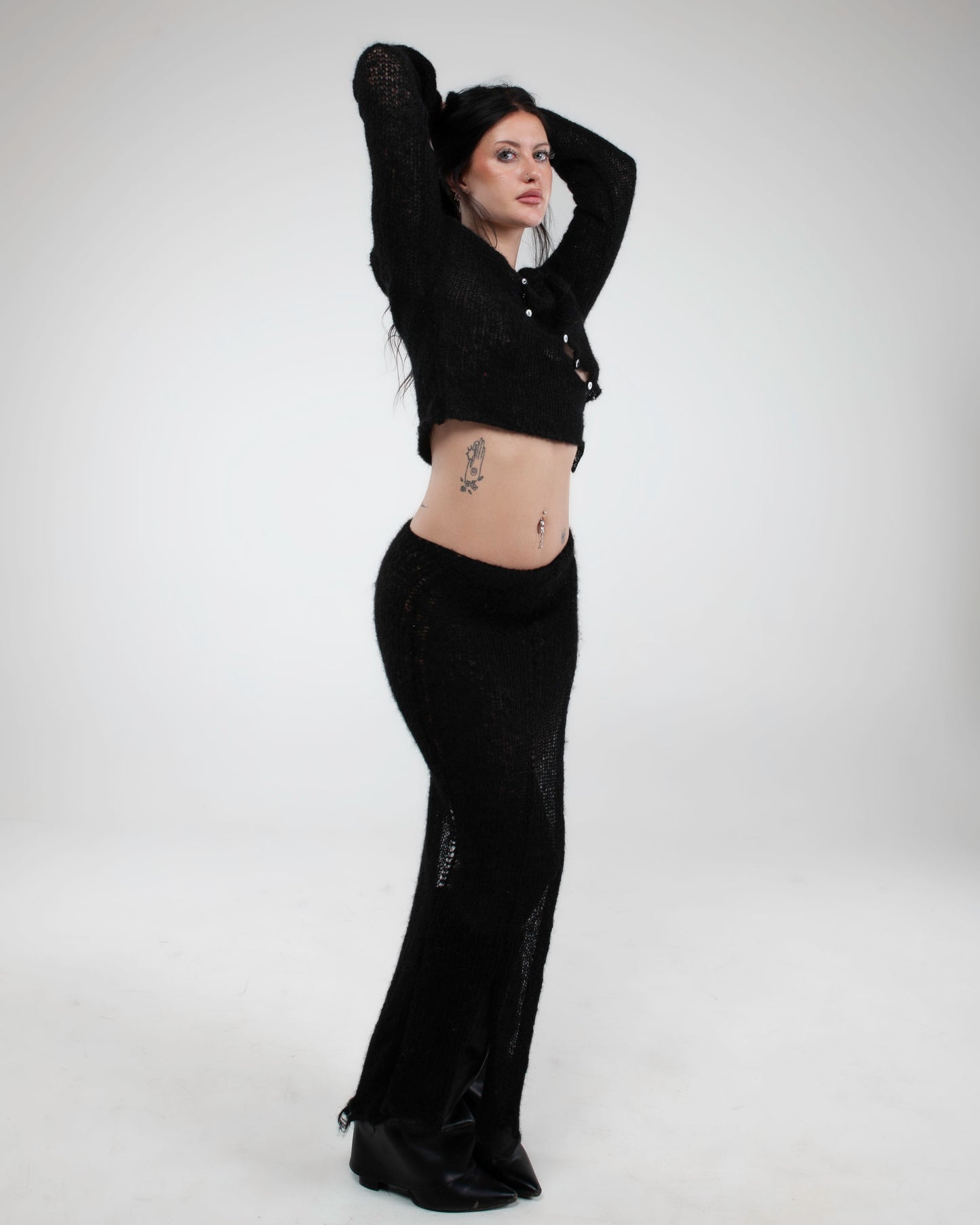 OBLIQUE NOIR SWEATER