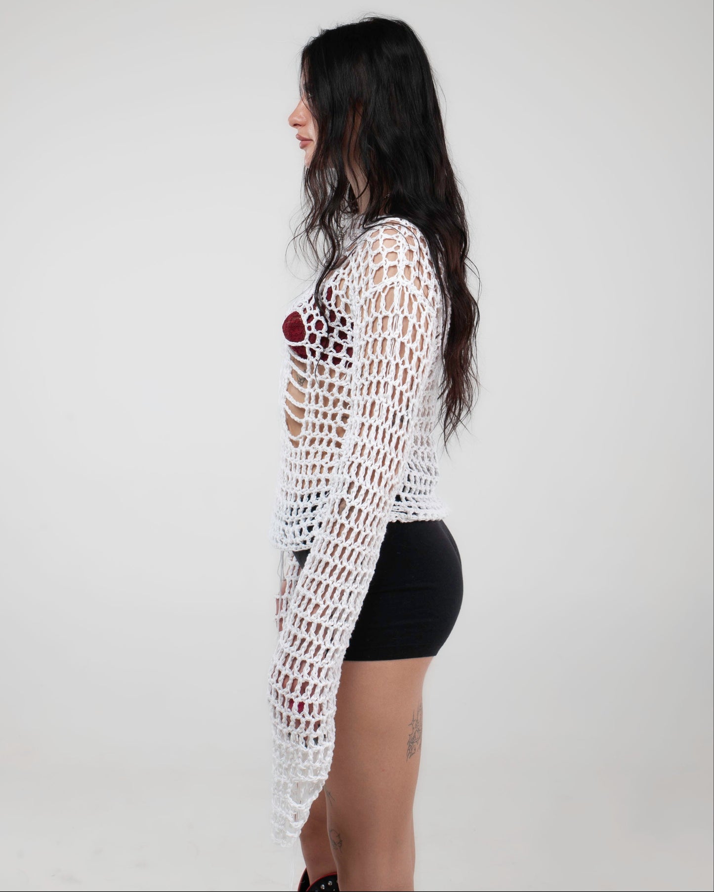 FISHNET SWEATER